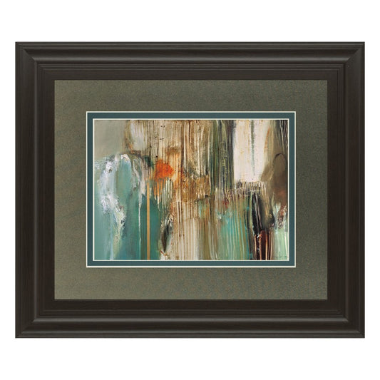 Classy Living Textured Abstraction 40x34in Wall Art | Contemporary Multicolor Paper on MDF Frame | Living Room & Office Decor | 1 x 40 x 34 | Model DM5465