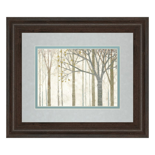 Classy Living Spring Forest Serenity 40x34in Wall Art | Contemporary Multicolor Paper on MDF Frame | Living Room & Bedroom Tranquil Decor | Model DM5492