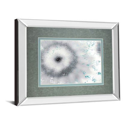 Classy Living Crystalline Bloom 40x34in Wall Art | Contemporary Mirrored Frame | Living Room & Bedroom Decor | 40 x 34 x 3 in | Model DM5528MF