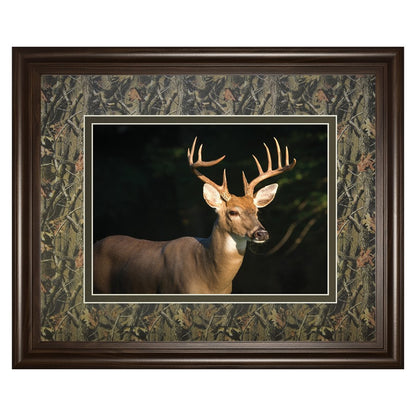 Classy Living White Tall Majesty Wall Art 40x34in | Contemporary Cinnamon Mocha MDF Frame | Living Room & Office Decor | 40 x 34 x 1 in | Model DM5556