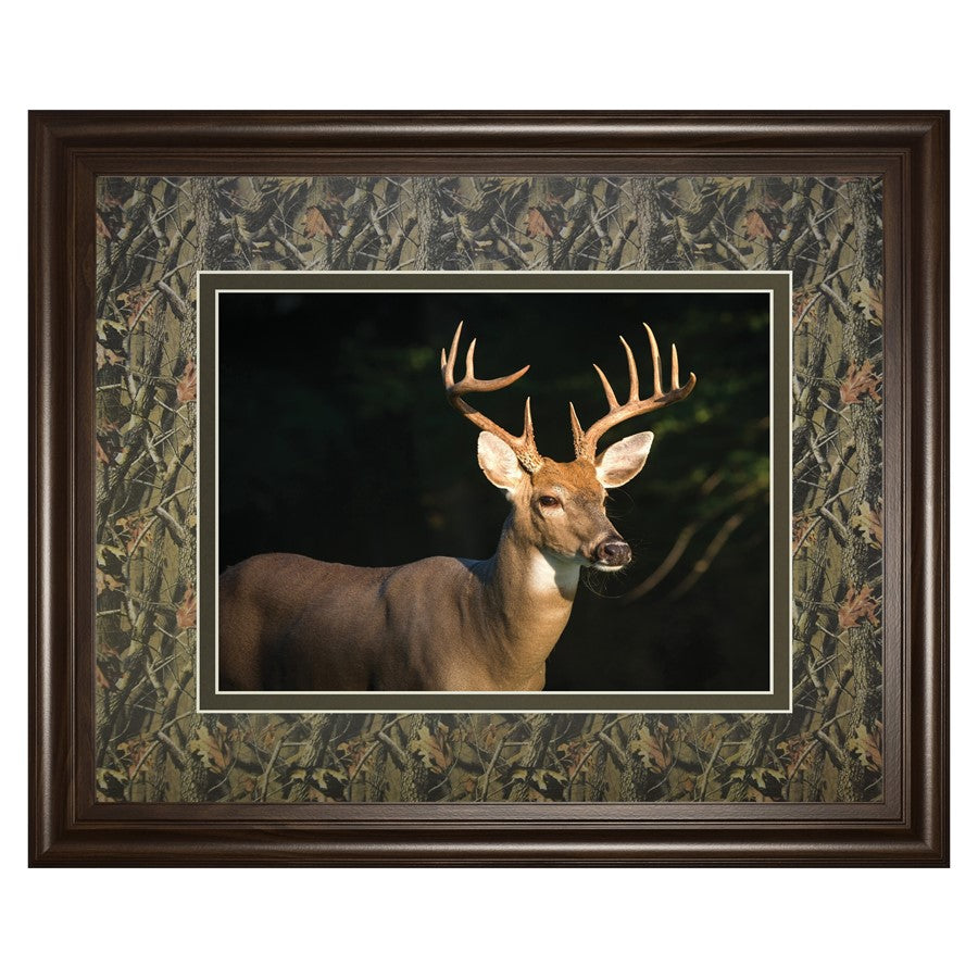 Classy Living White Tall Majesty Wall Art 40x34in | Contemporary Cinnamon Mocha MDF Frame | Living Room & Office Decor | 40 x 34 x 1 in | Model DM5556