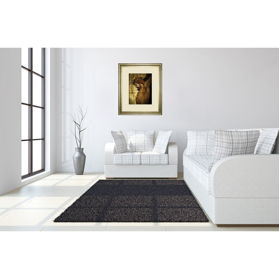 Classy Living Divine Reflection 34x40in Wall Art | Traditional Crisp Chardonnay MDF Frame and Paper Print | Living Room & Office Spiritual | Model DM5563