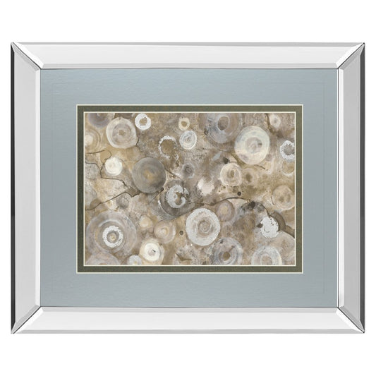 Classy Living Elegant Overlay 40x34in Wall Art | Contemporary Mirrored Frame | Living Room, Bedroom & Office Decor | 3 x 40 x 34 in | Model DM5588MF