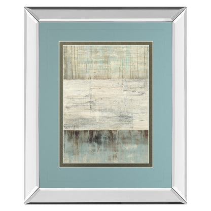 Classy Living Misty Layers Wall Art 34x40in | Transitional Mirrored Frame | Living Room, Bedroom & Office Decor | 3 x 34 x 40 in | Model DM5599MF