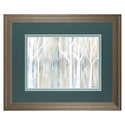 Classy Living Mystical Woods 40x34in Wall Art | Contemporary Tranquil Ash MDF Frame, Paper Print | Living Room & Bedroom Decor | 1 x 40 x | Model DM5612