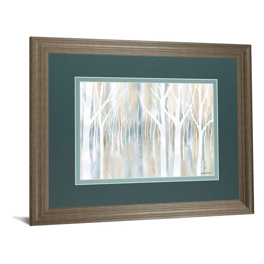 Classy Living Mystical Woods 40x34in Wall Art | Contemporary Tranquil Ash MDF Frame, Paper Print | Living Room & Bedroom Decor | 1 x 40 x | Model DM5612