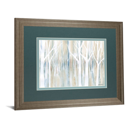 Classy Living Mystical Woods 40x34in Wall Art | Contemporary Tranquil Ash MDF Frame, Paper Print | Living Room & Bedroom Decor | 1 x 40 x | Model DM5612