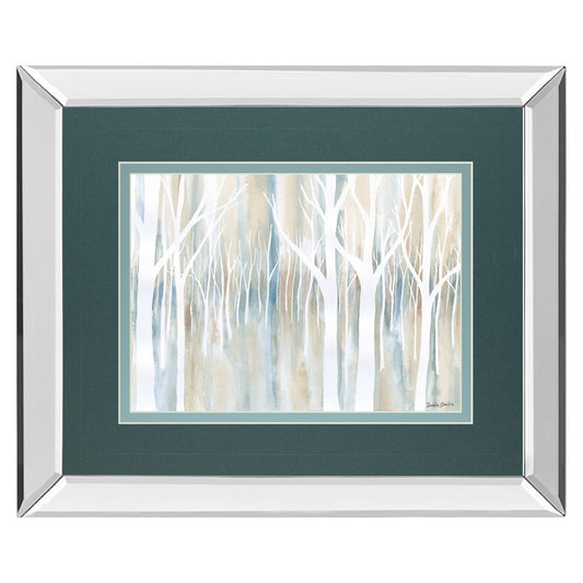 Classy Living Mystical Woods 40x34 Wall Art | Contemporary Mirrored Frame | Living Room, Bedroom & Office Decor | 3 x 40 x 34 in | Model DM5612MF