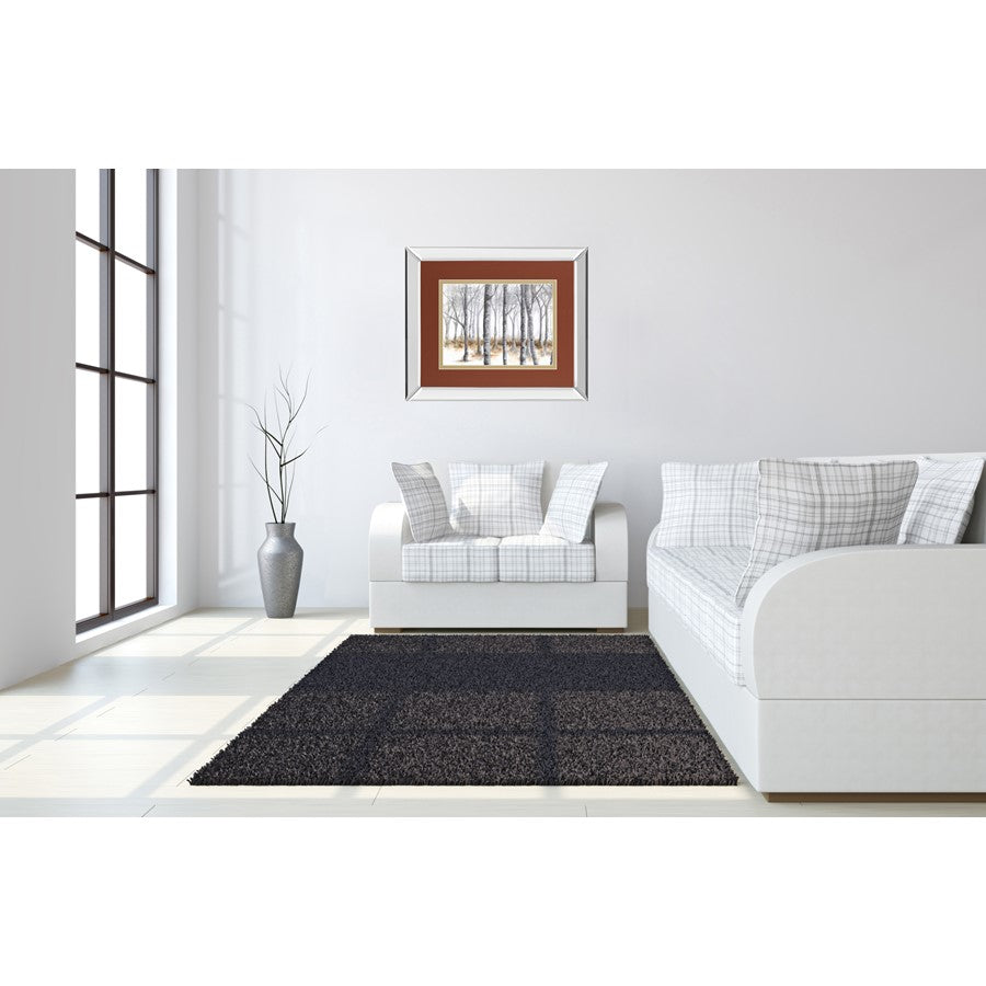 Classy Living Birch Serenity Wall Art 40x34in | Transitional Mirrored Frame | Living Room, Bedroom & Office Decor | 3 x 40 x 34 in | Model DM5616MF