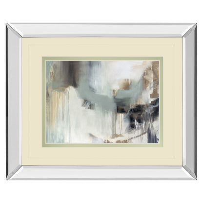 Classy Living Argentum 40x34in Wall Art | Traditional Mirrored Frame with Double Matting | Living Room & Office Decor | 40 x 34 x 3 in | Model DM5622MF