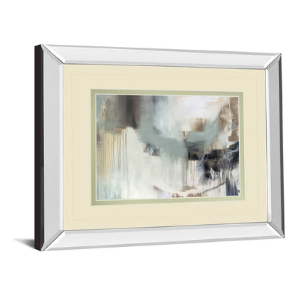 Classy Living Argentum 40x34in Wall Art | Traditional Mirrored Frame with Double Matting | Living Room & Office Decor | 40 x 34 x 3 in | Model DM5622MF