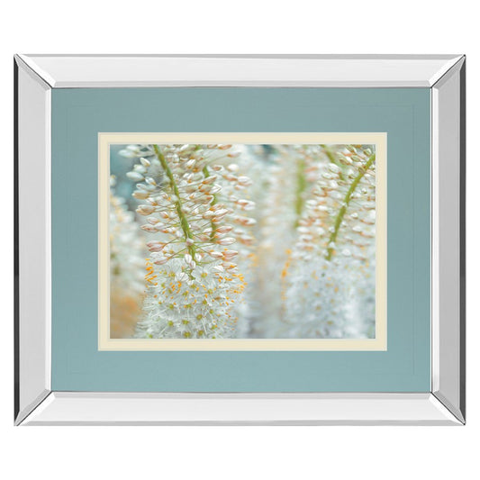 Classy Living Delicate Blooms 40x34in Wall Art | Contemporary Mirrored Frame | Living Room & Bedroom Decor | 40 x 34 x 3 in | Model DM5625MF