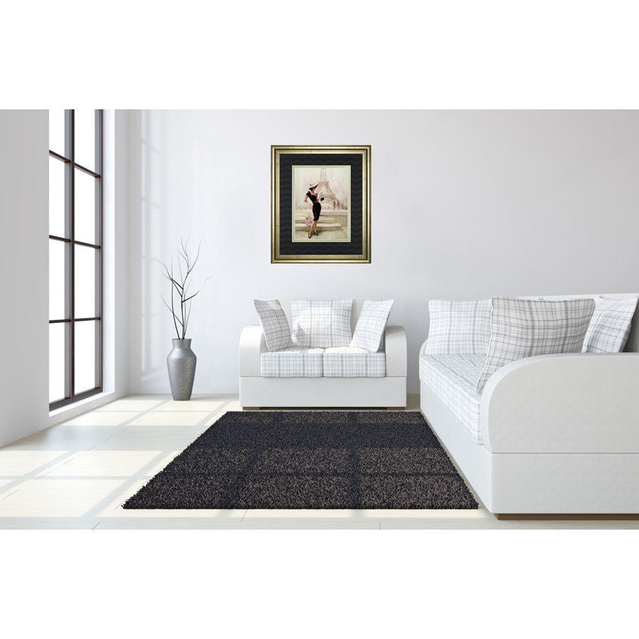 Classy Living Parisian Elegance 34x40in Wall Art | Transitional Gilded Radiance MDF Frame | Living Room & Bedroom Decor | 34 x 40 x 1 in | Model DM5628