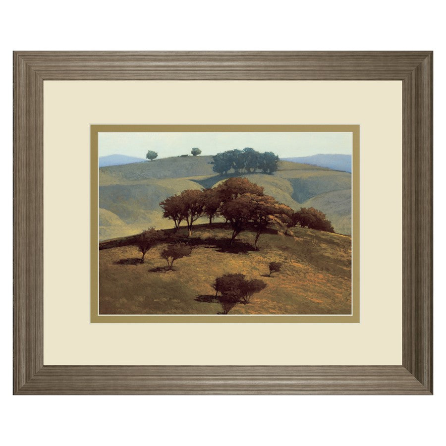 Classy Living Rolling Hills 40x34in Wall Art | Contemporary Tranquil Ash MDF Frame | Living Room & Office Decor | 1 x 40 x 34 in | Model DM5659