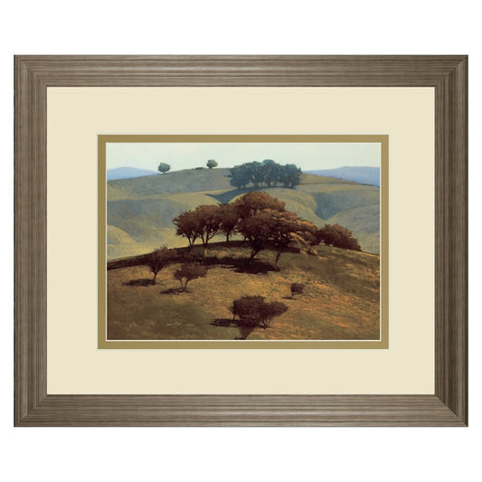 Classy Living Rolling Hills 40x34in Wall Art | Contemporary Tranquil Ash MDF Frame | Living Room & Office Decor | 1 x 40 x 34 in | Model DM5659