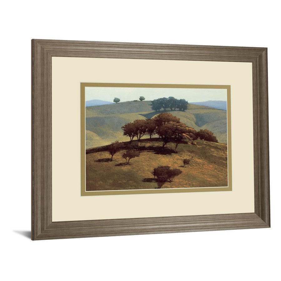 Classy Living Rolling Hills 40x34in Wall Art | Contemporary Tranquil Ash MDF Frame | Living Room & Office Decor | 1 x 40 x 34 in | Model DM5659