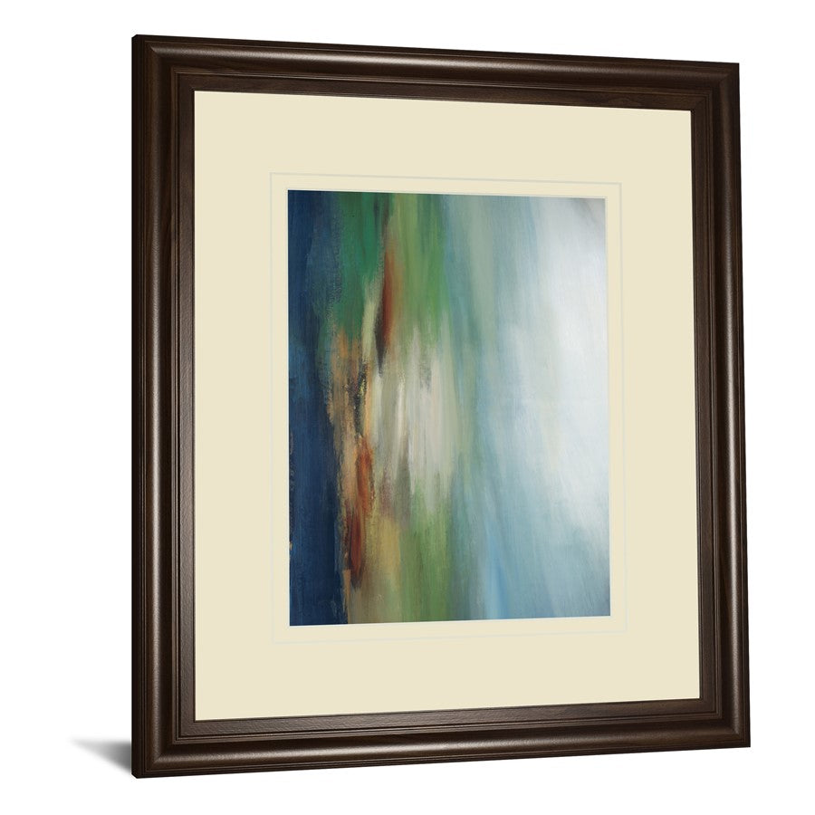 Classy Living First Light Wall Art Double Mat 34x40 | Contemporary Abstract Cinnamon Mocha MDF Frame | Living Room & Office Decor | 1 x 34 | Model DM5660