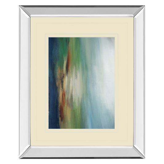 Classy Living First Light 34x40in Wall Art | Contemporary Mirrored Frame and Double-Matted Graphic Art | Living Room & Office Decor | 3 x | Model DM5660MF
