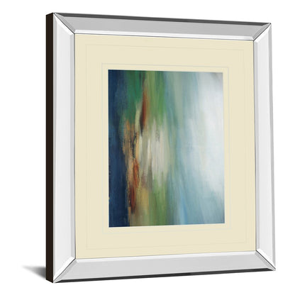 Classy Living First Light 34x40in Wall Art | Contemporary Mirrored Frame and Double-Matted Graphic Art | Living Room & Office Decor | 3 x | Model DM5660MF