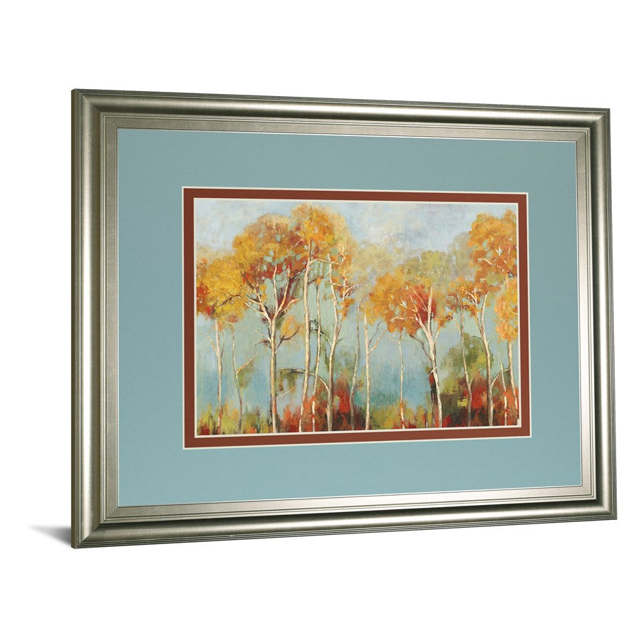Classy Living Up Front 40x34in Wall Art | Contemporary Silver MDF Frame with Double Mat | Living Room & Bedroom Focal Point | 40 x 34 x 1 in | Model DM5684