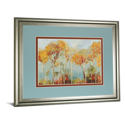 Classy Living Up Front 40x34in Wall Art | Contemporary Silver MDF Frame with Double Mat | Living Room & Bedroom Focal Point | 40 x 34 x 1 in | Model DM5684