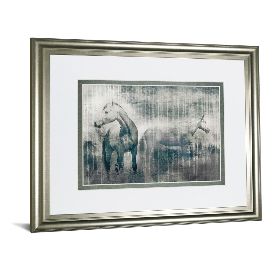 Classy Living Grey Serenade Wall Art 40x34in | Transitional Silver Serenity MDF Frame | Living Room & Bedroom Decor | 1 x 40 x 34 in | Model DM5688