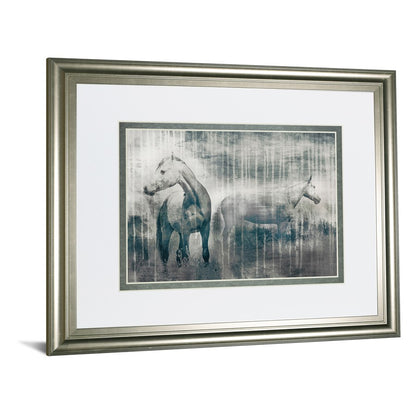Classy Living Grey Serenade Wall Art 40x34in | Transitional Silver Serenity MDF Frame | Living Room & Bedroom Decor | 1 x 40 x 34 in | Model DM5688