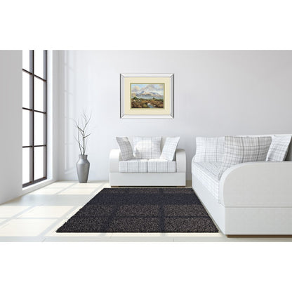 Classy Living Mountain Serenity Wall Art 40x34in | Traditional Mirrored Frame Landscape | Living Room & Bedroom Decor | 3 x 40 x 34 in | Model DM5692MF