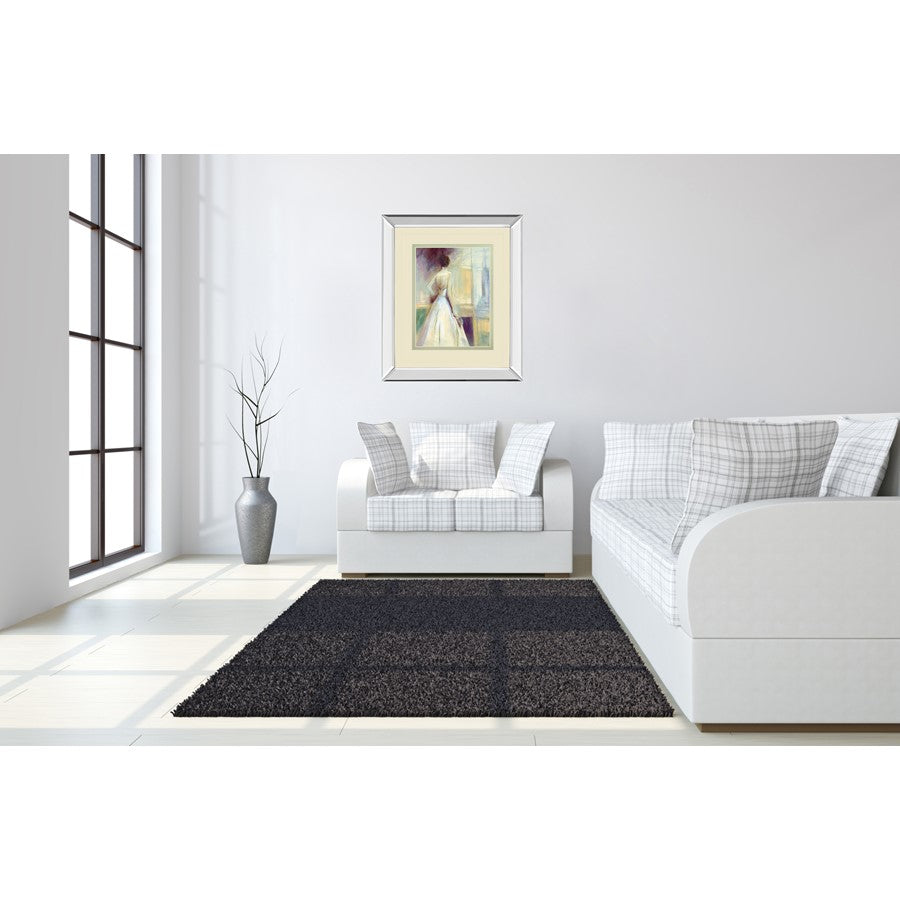Classy Living Quiet Elegance Wall Art 34x40in | Transitional Mirrored Frame | Living Room & Bedroom Wall Decor | 40 in H | Model DM5721MF