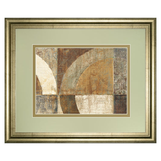 Classy Living Abstract Arches Wall Art 40x34in | Contemporary Gilded Radiance Frame | Living Room & Office Decor | 40 x 34 x 1 in | Model DM5765
