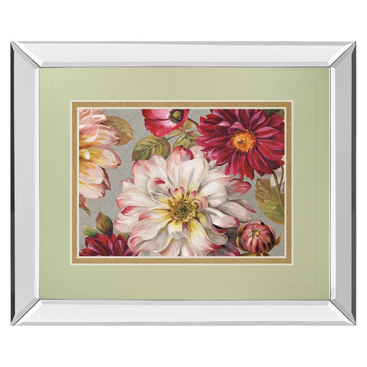 Classy Living Timeless Blooms 40x34in Wall Art | Transitional Botanical Floral Print | Living Room, Bedroom & Office Decor | 3 x 40 x 34 | Model DM5770MF