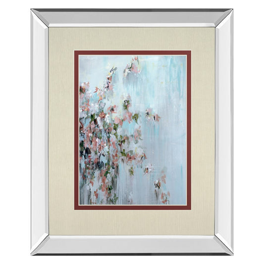 Classy Living Wilting Away 34x40in Wall Art | Contemporary Mirrored Frame & Paper Print | Living Room & Bedroom Decor | 34 x 40 x 3 in | Model DM5823MF