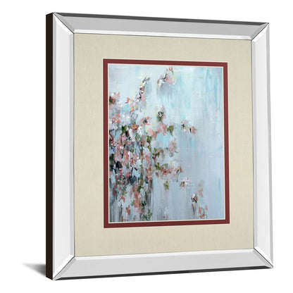 Classy Living Wilting Away 34x40in Wall Art | Contemporary Mirrored Frame & Paper Print | Living Room & Bedroom Decor | 34 x 40 x 3 in | Model DM5823MF