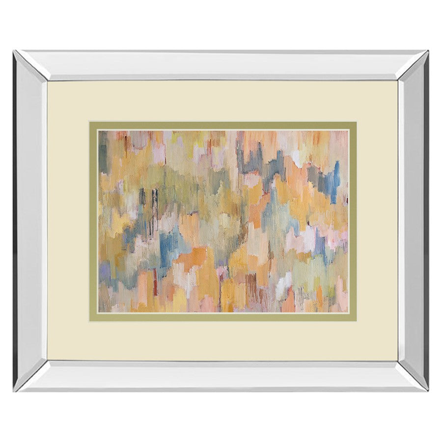 Classy Living Concerto Harmony 40x34in Wall Art | Contemporary Abstract Mirrored Frame | Living Room & Office Decor | 40 x 34 x 3 in | Model DM5824MF