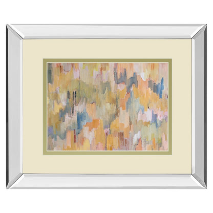 Classy Living Concerto Harmony 40x34in Wall Art | Contemporary Abstract Mirrored Frame | Living Room & Office Decor | 40 x 34 x 3 in | Model DM5824MF