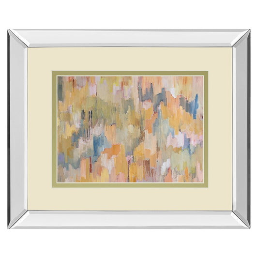 Classy Living Concerto Harmony 40x34in Wall Art | Contemporary Abstract Mirrored Frame | Living Room & Office Decor | 40 x 34 x 3 in | Model DM5824MF
