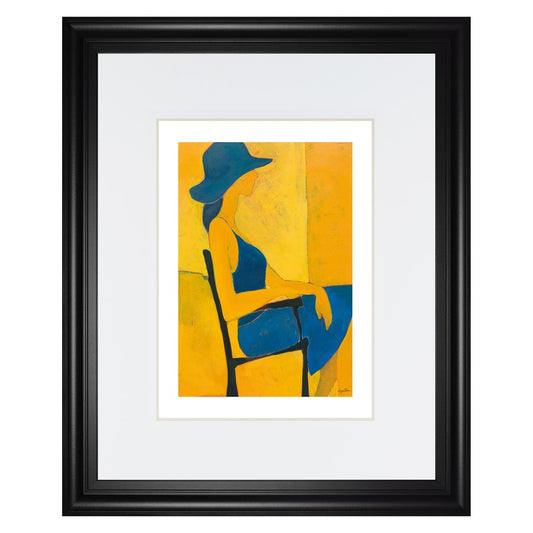 Classy Living Serene Reflection Wall Art 34x40in | Contemporary MDF Frame Midnight Aura | Living Room & Bedroom Focal Point | 34 x 40 x 1 in | Model DM5899