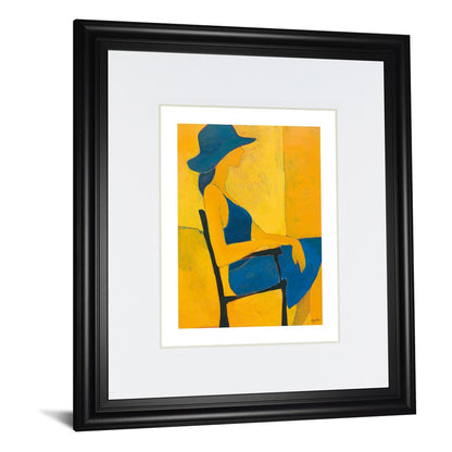 Classy Living Serene Reflection Wall Art 34x40in | Contemporary MDF Frame Midnight Aura | Living Room & Bedroom Focal Point | 34 x 40 x 1 in | Model DM5899