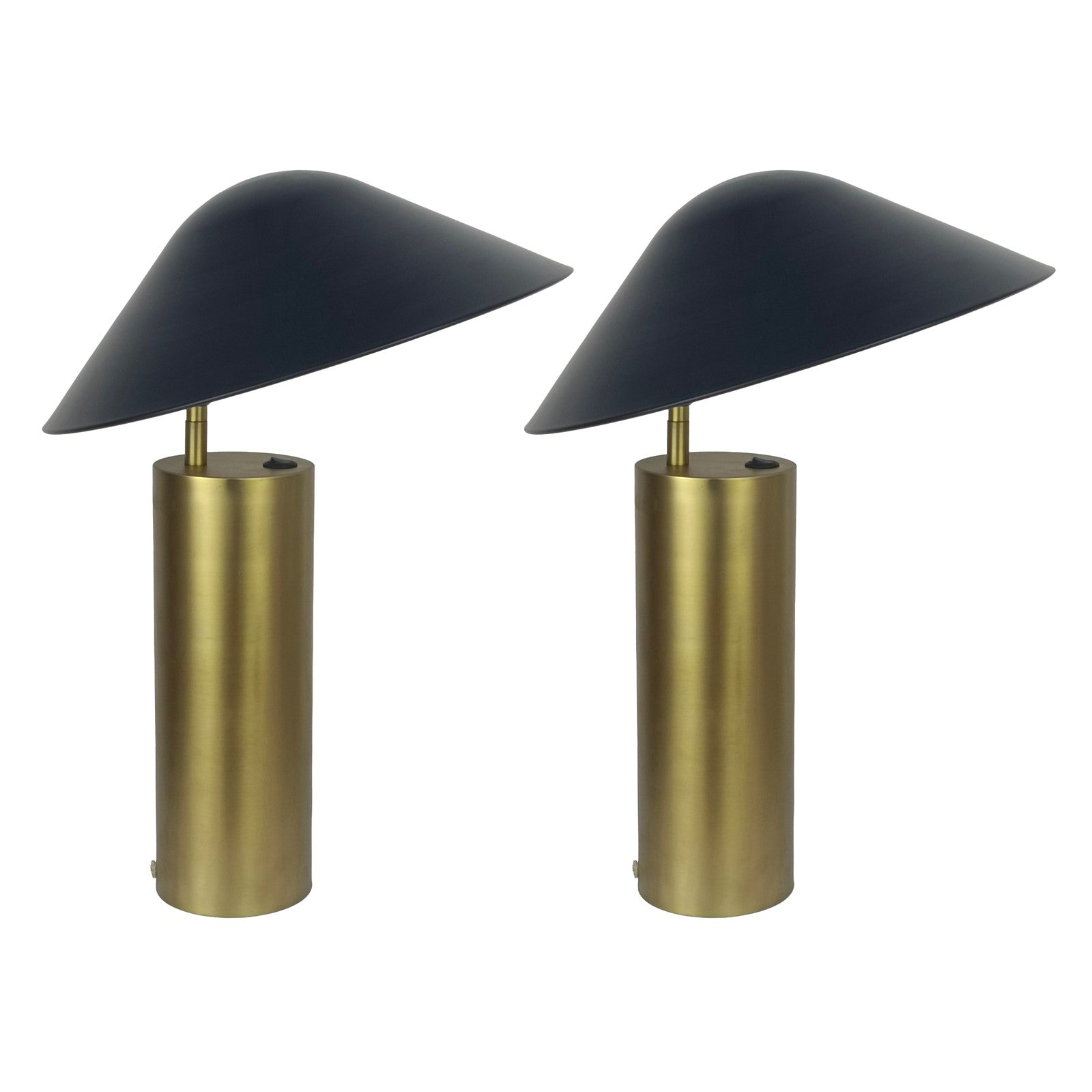 Classy Living Sculpted Glow 18"x14" Metal, Brushed Gold/Matte Black