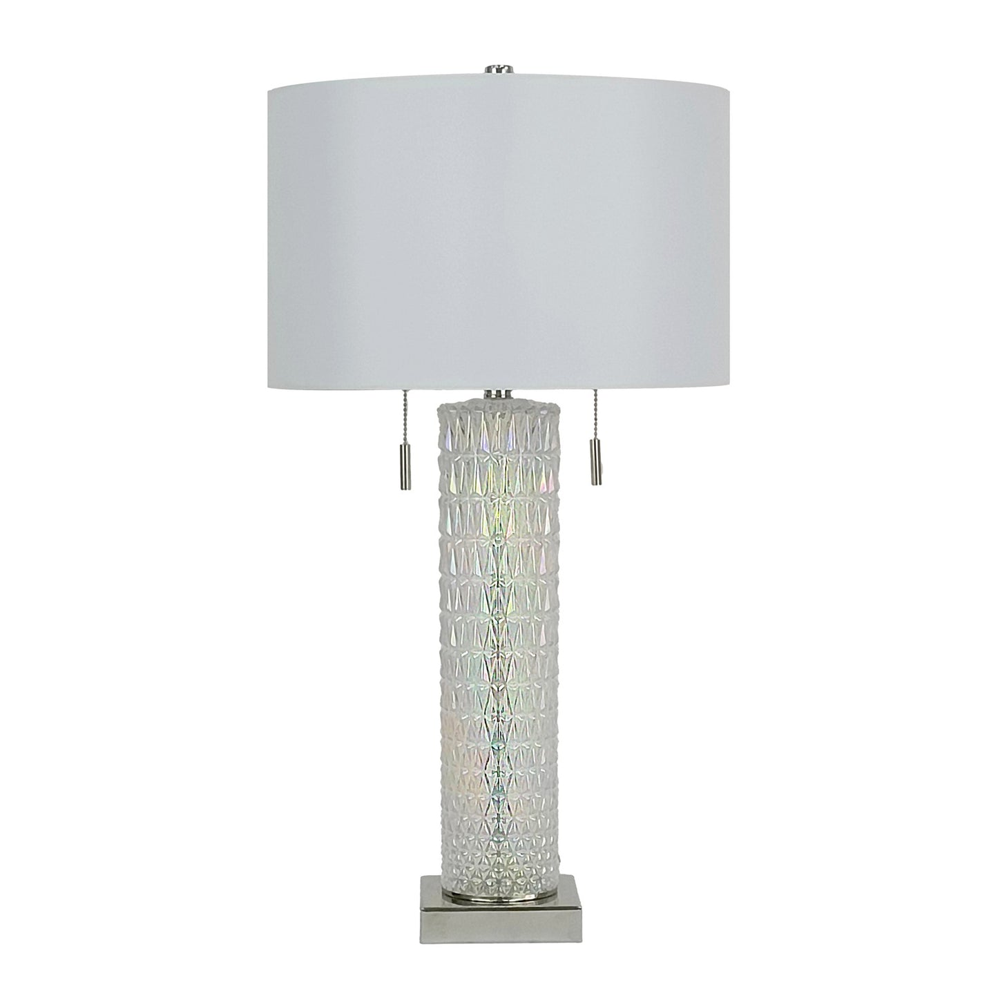 Classy Living Radiant Glow 30"x16", Irradescent/Polished Nickel