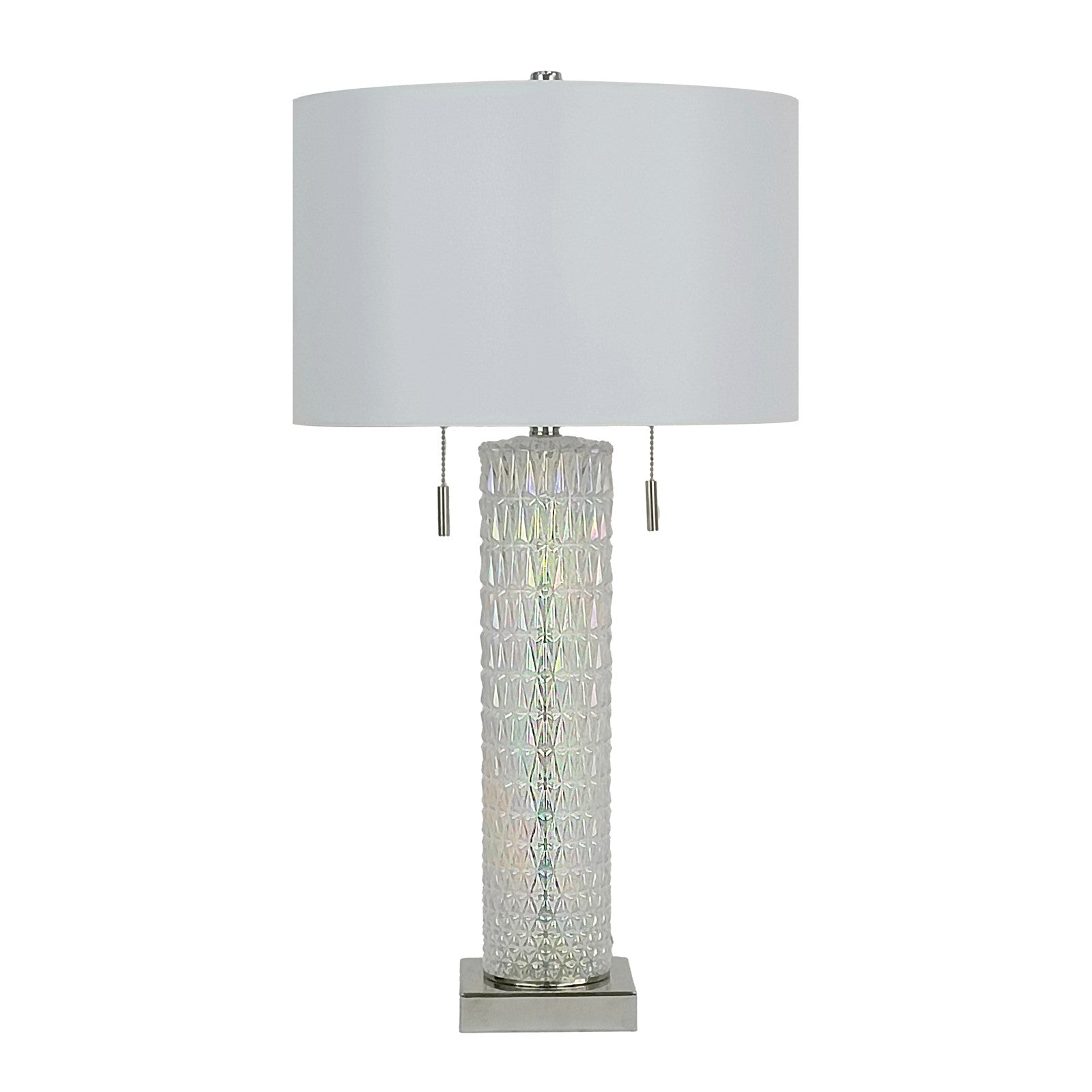 Classy Living Radiant Glow 30"x16", Irradescent/Polished Nickel