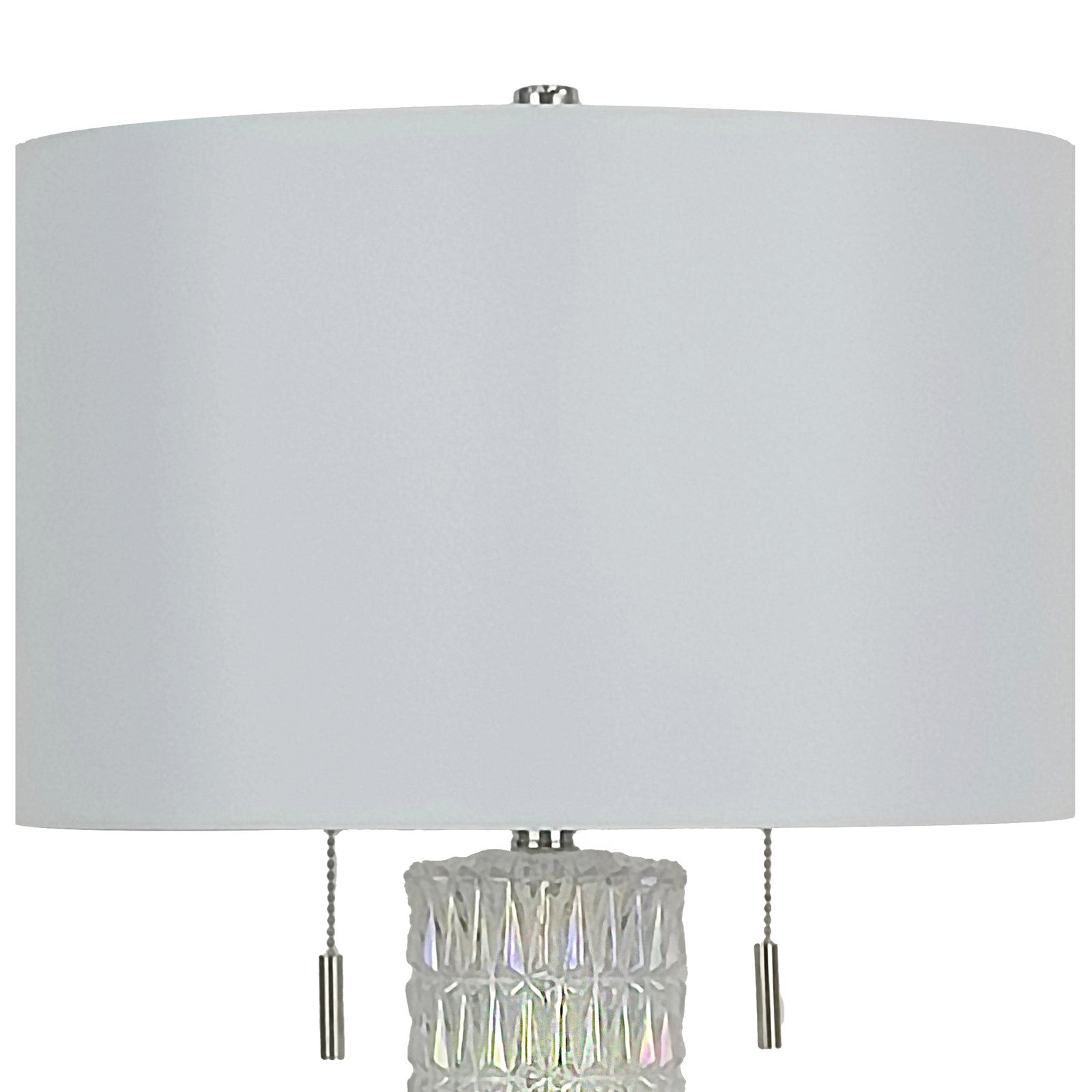 Classy Living Radiant Glow 30"x16", Irradescent/Polished Nickel