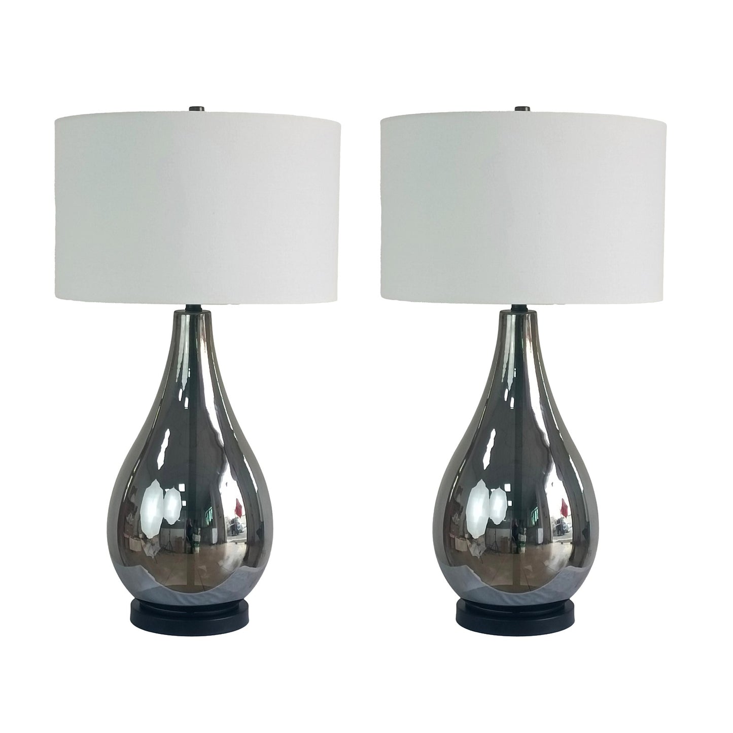 Classy Living Smoke Pearl Essence 32"x18", Smoke Pearl/Matte Black