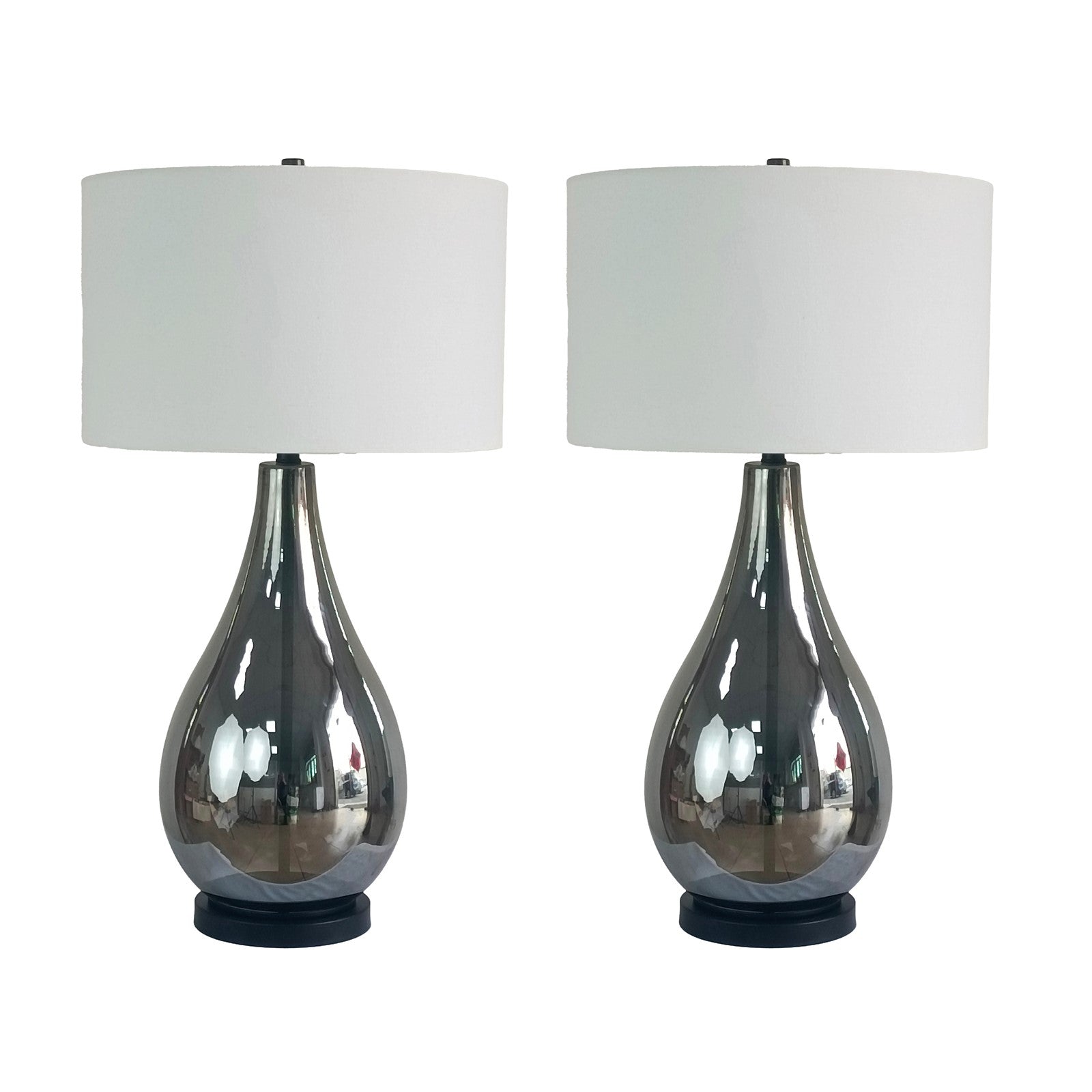 Classy Living Smoke Pearl Essence 32"x18", Smoke Pearl/Matte Black