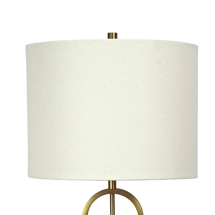 Classy Living Marble Harmony 1Lt Table Lamp/Set of 2, Green/Beige