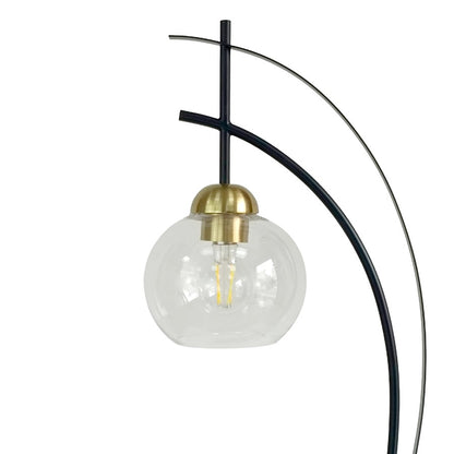 Classy Living Eclipse Aura Table Lamp/Set of 2, Gold/Black/Clear