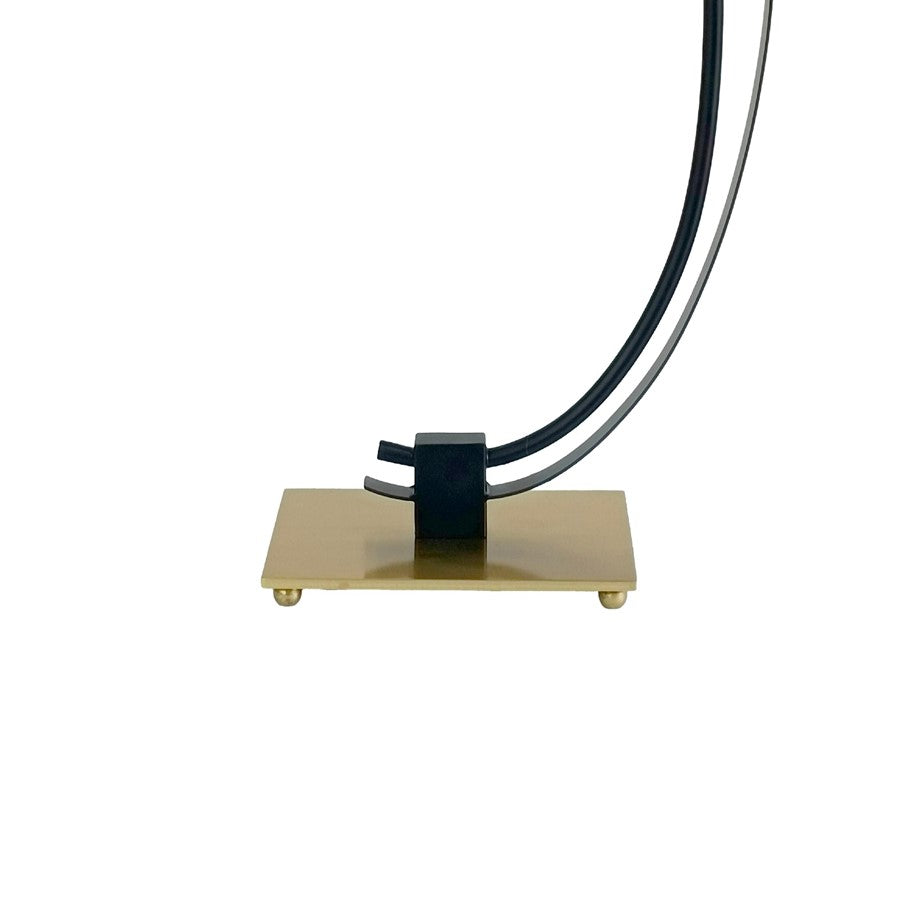 Classy Living Eclipse Aura Table Lamp/Set of 2, Gold/Black/Clear