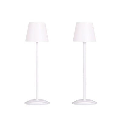 Classy Living Eclipse Aura Recharge LED Table Lamp/Set of 2, Wht - DS-BRL3374