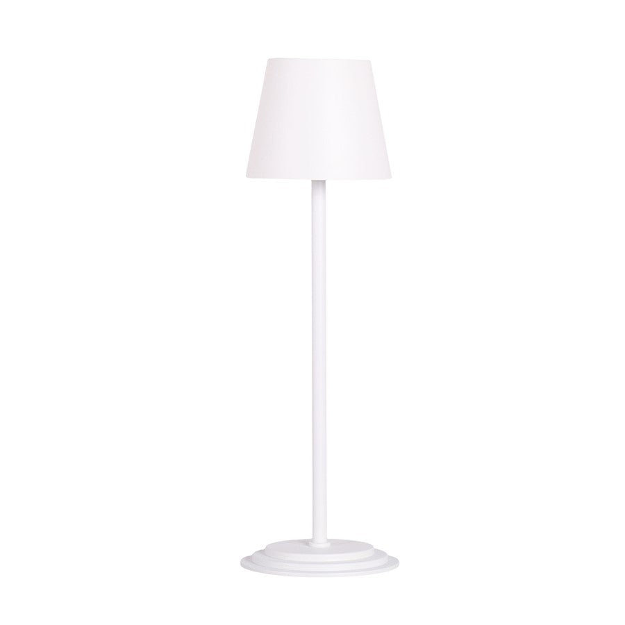 Classy Living Eclipse Aura Recharge LED Table Lamp/Set of 2, White