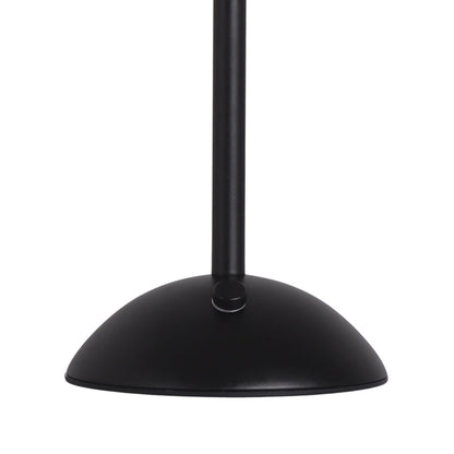 Classy Living Crystal Radiance Recharge LED Lamp/Set of 2, Black/Clear